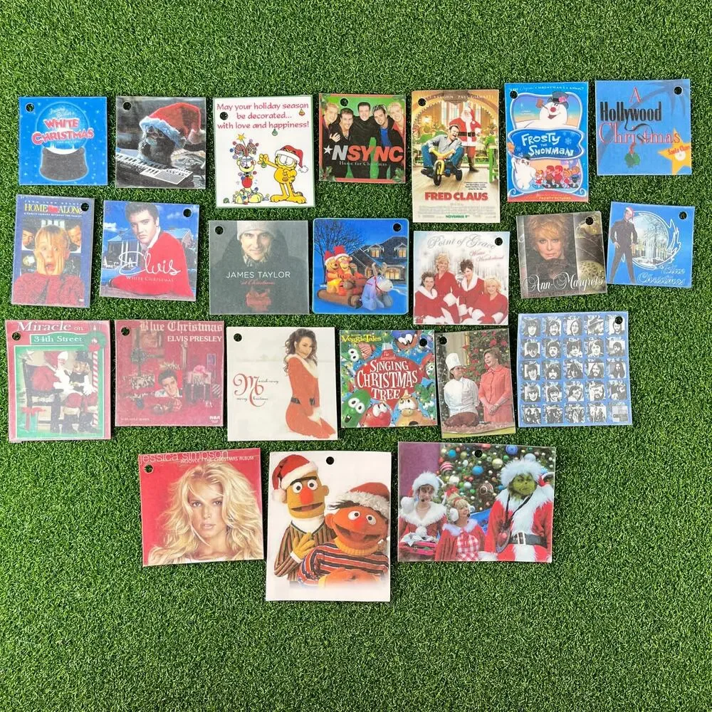 Vintage Lot Christmas Collectible Musical Gift Tags